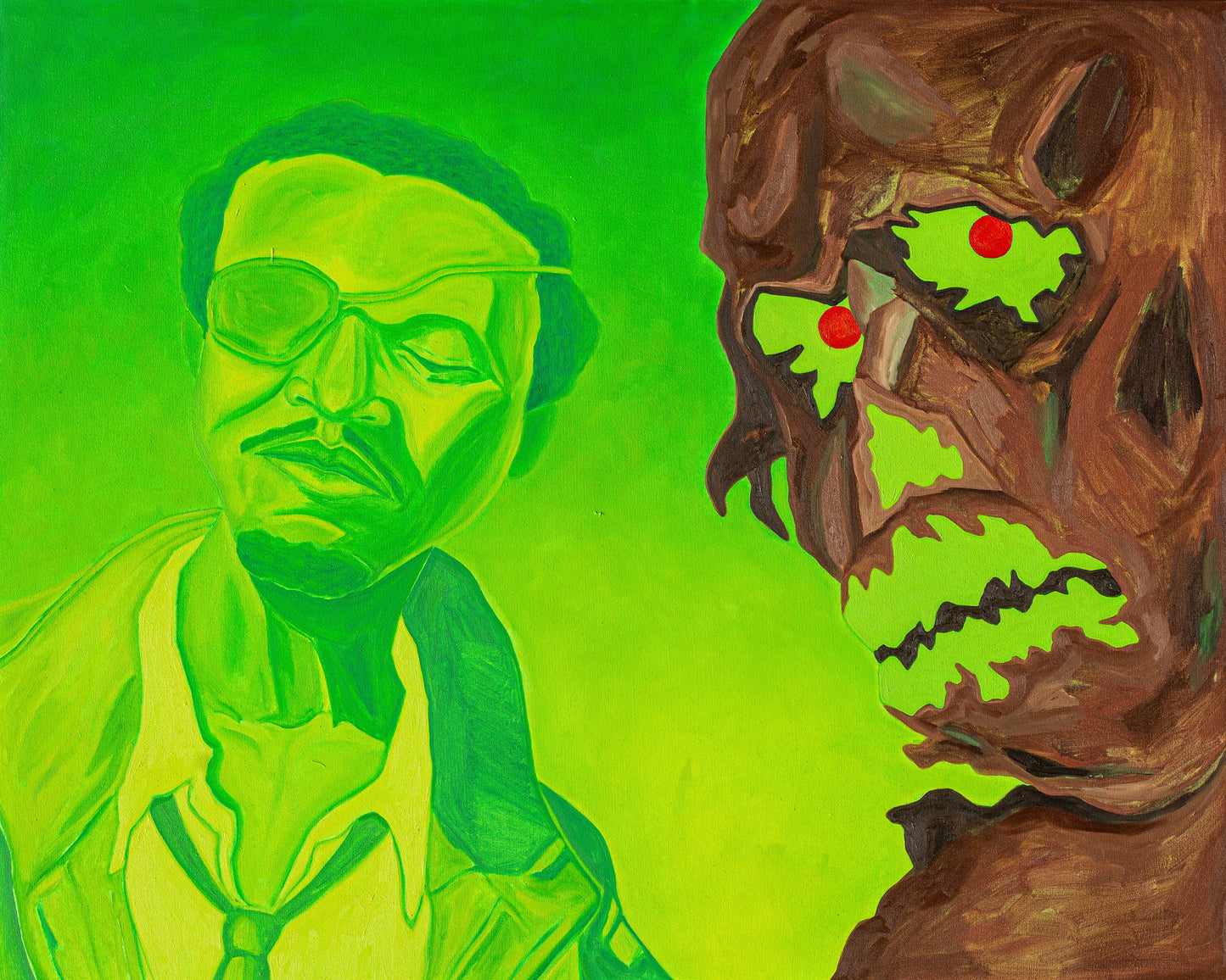 Proposition 5 - Zombie Figuration, Painting 3, 2022