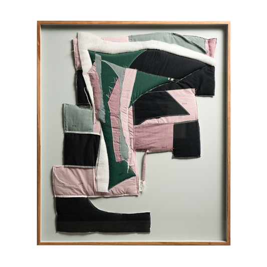 for the end of the world as we know it I, with AL001_KAIROS.PALESTINE (SHAPED QUILT_013), 2026